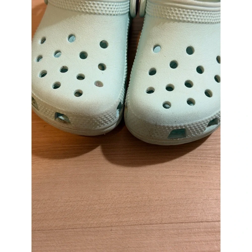 Crocs Classic Clog Light Blue C10 Kids Slip On Water Shoe Comfort Toddler